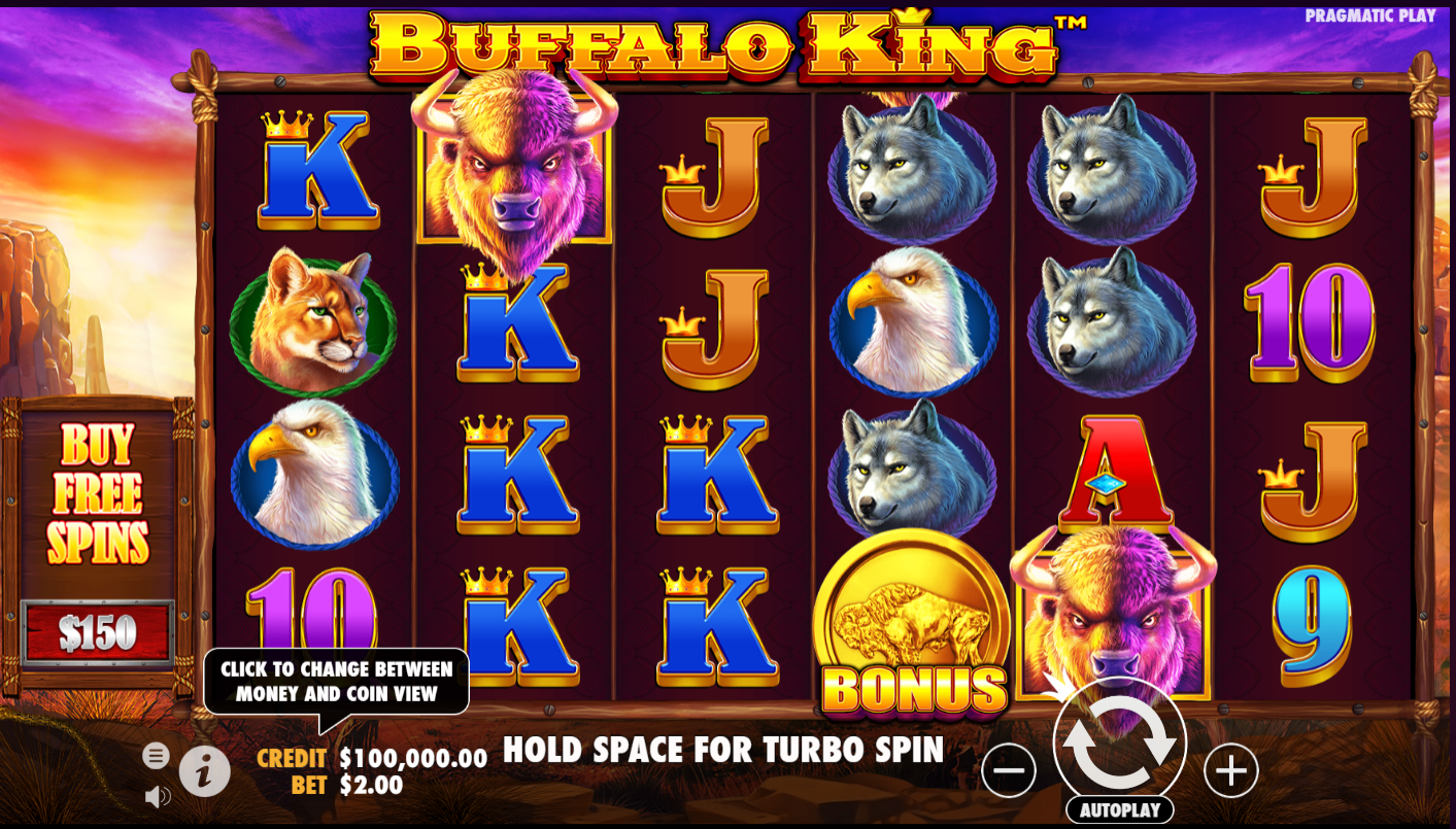 Buffalo king slot