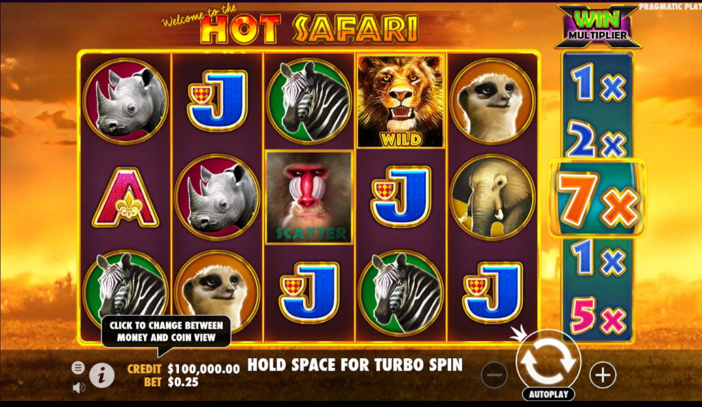 Hot safari slot Review